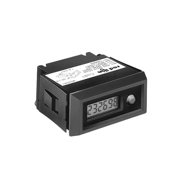 CUB10000 COUNTER LCD 6 CHAR 3V PANEL MT