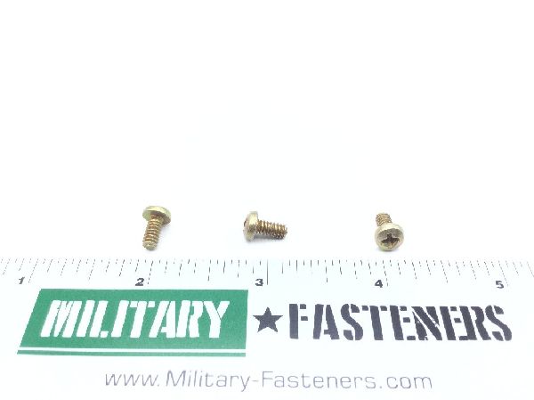 MS35206-227 The MS35206-227 is a machine screw from Military Spec with a 6-32 UNC thread and a 5/16" length. It features a pan head and is made of cadmium plated carbon steel.