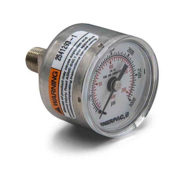1533R 1-1/2" GAUGE REAR MNT 0-3000 PSI
