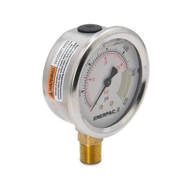 G2513L 2-1/2" GAUGE, 0-600 PSI