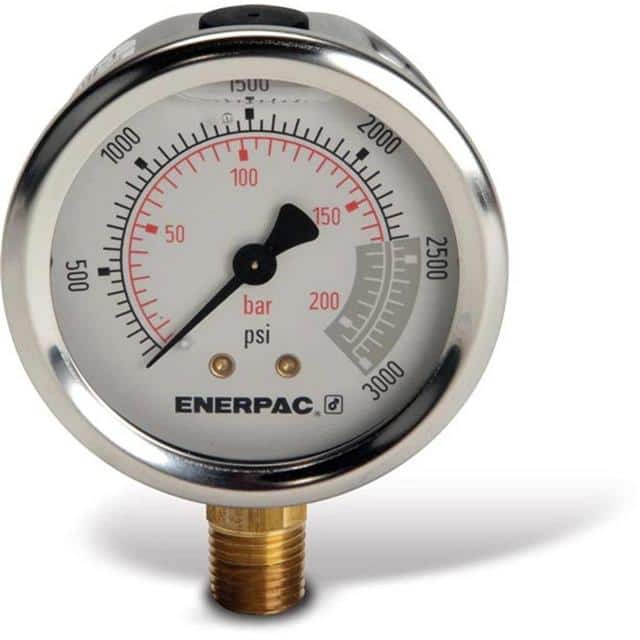 G2516L 2-1/2" GAUGE, 0-3000 PSI