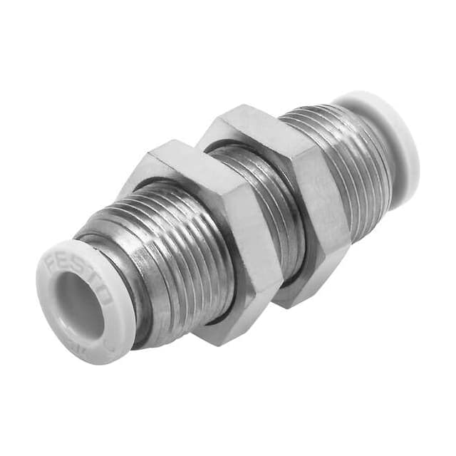 QBS-1/4T-U PUSH-IN BULKHEAD CONNECTOR