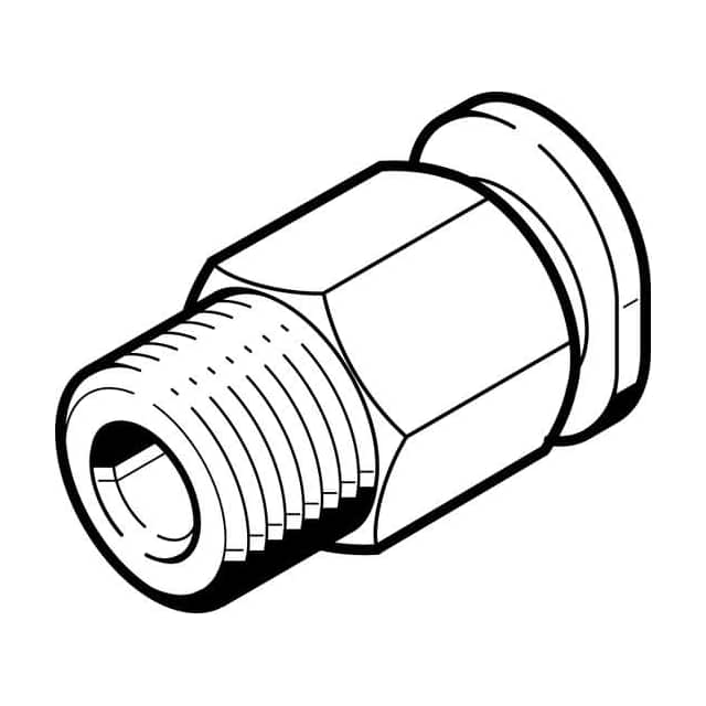 QBM-1/8-1/8-U PUSH-IN FITTING
