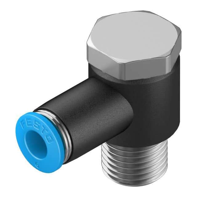 QSLV-1/4-6 PUSH-IN L-FITTING