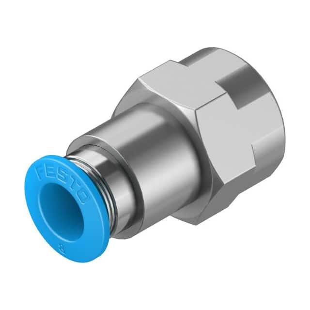 QSF-1/4-8-B PUSH-IN FITTING