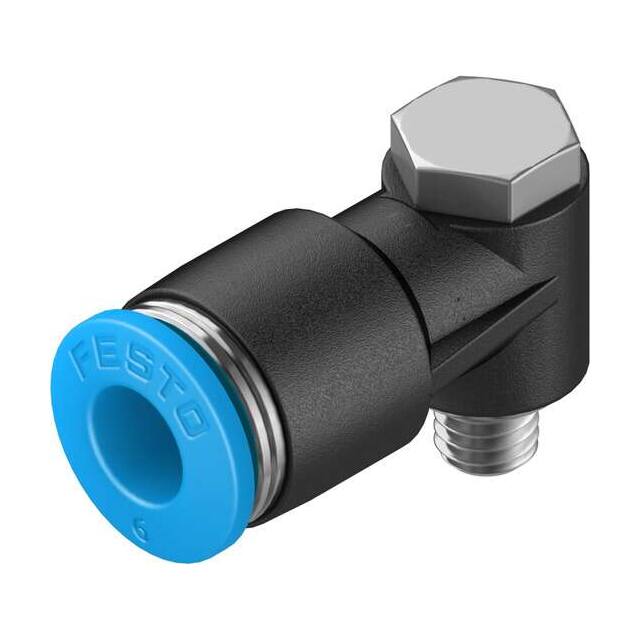 QSLV-M5-6 PUSH-IN L-FITTING
