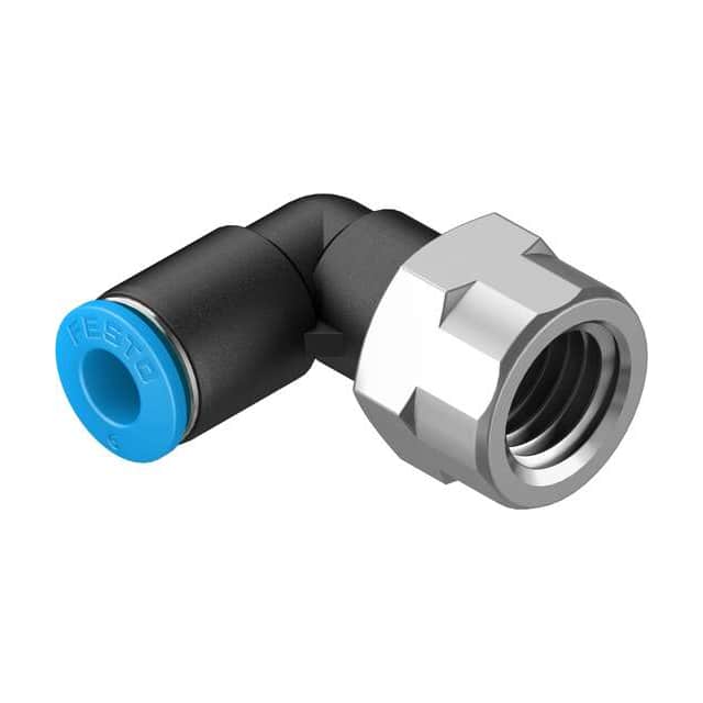 QSLF-1/4-6-B PUSH-IN L-FITTING