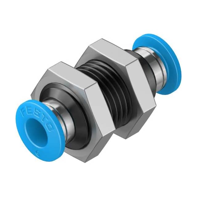 QSS-6 PUSH-IN BULKHEAD CONNECTOR