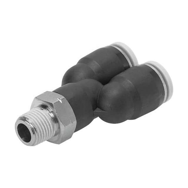 QBY-10-32-UNF-1/4-U PUSH-IN Y-FITTING