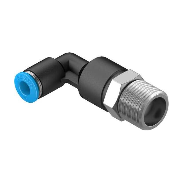 QSLL-3/8-6 PUSH-IN L-FITTING, LONG