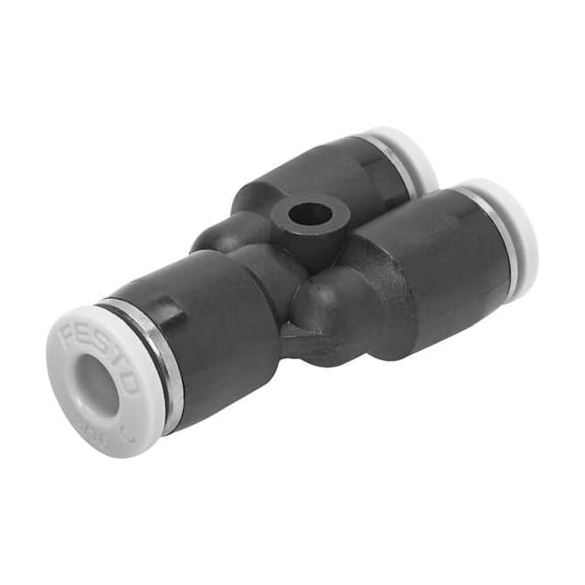 QBY-1/2T-3/8-U PUSH-IN Y-CONNECTOR