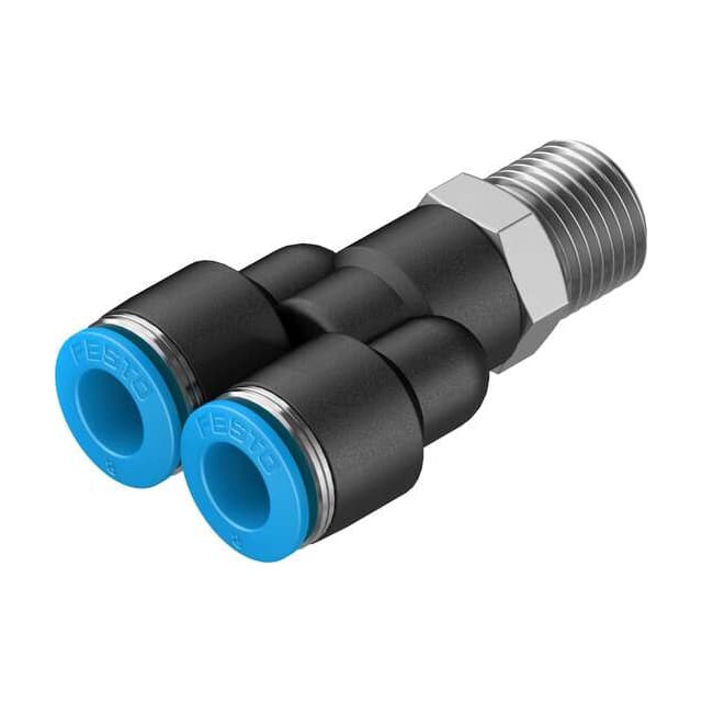 QSY-1/4-8 PUSH-IN Y-FITTING
