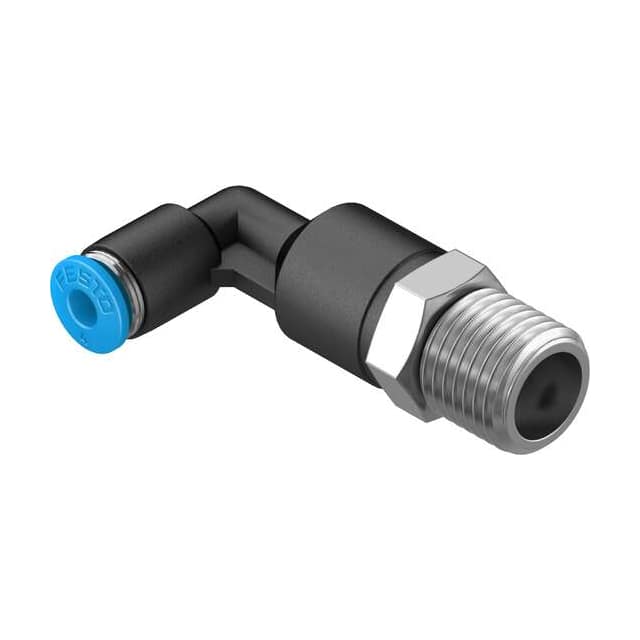 QSLL-1/4-4 PUSH-IN L-FITTING, LONG