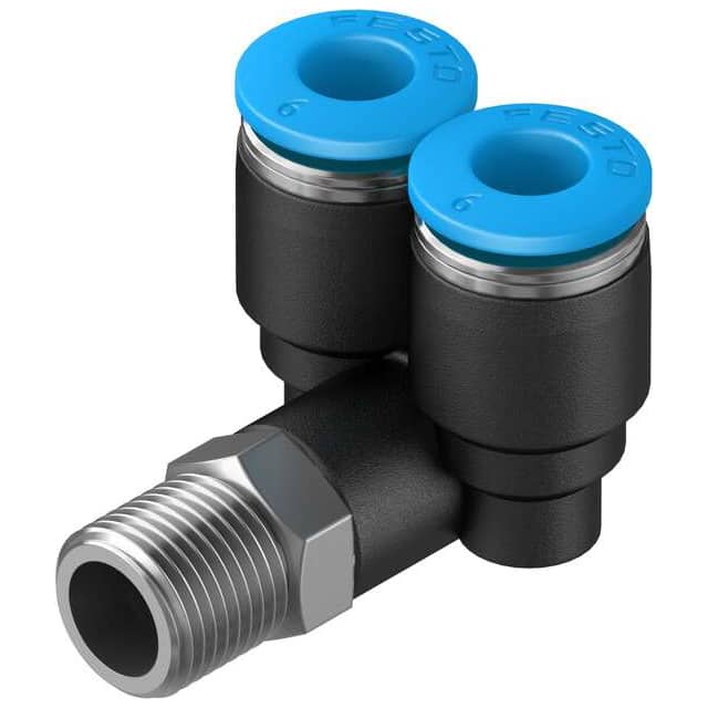 QSYL-1/8-6 PUSH-IN Y-FITTING