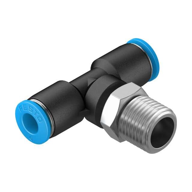 QST-1/4-6 PUSH-IN T-FITTING