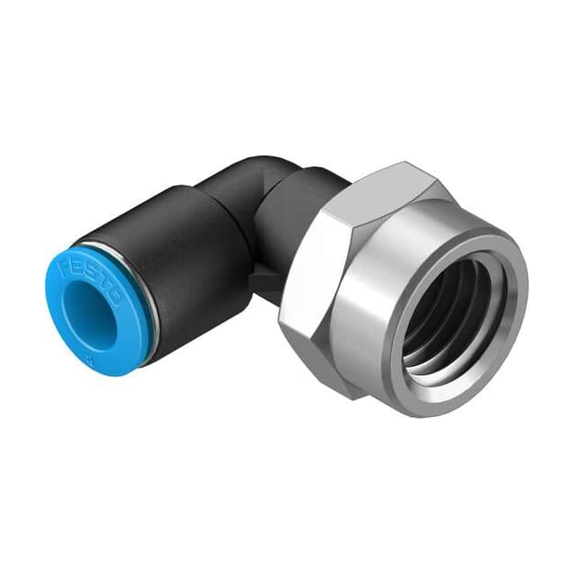 QSLF-3/8-8-B PUSH-IN L-FITTING