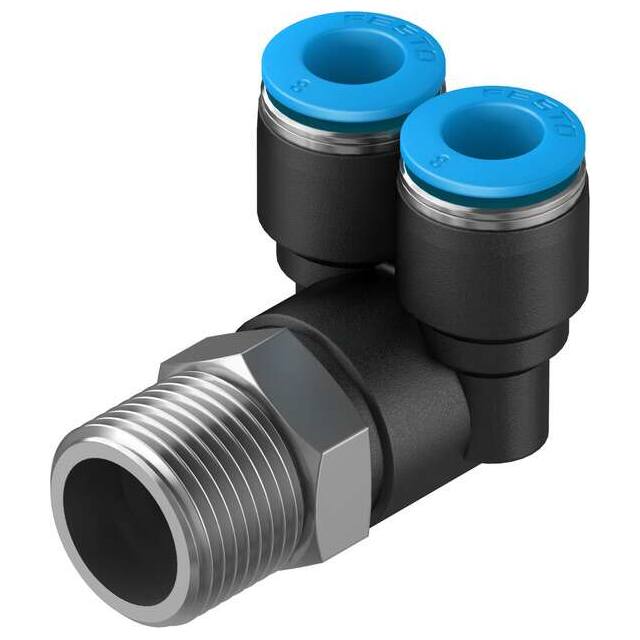 QSYL-3/8-8 PUSH-IN Y-FITTING