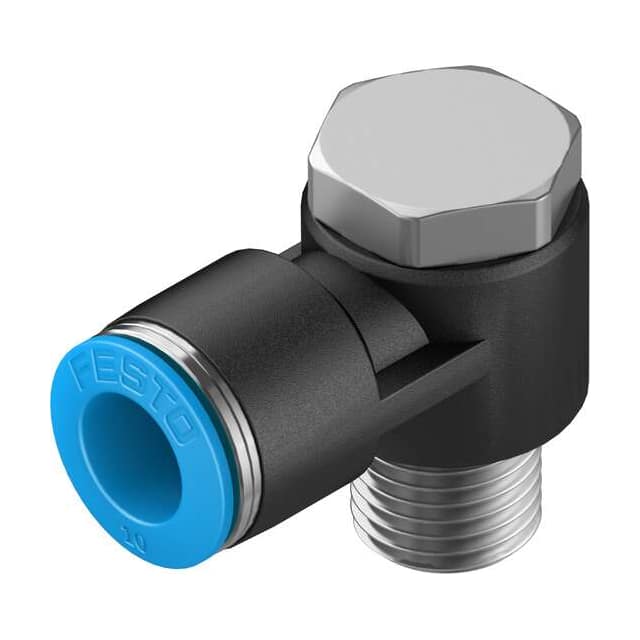 QSLV-1/4-10 PUSH-IN L-FITTING