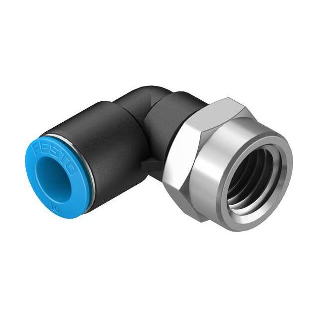 QSLF-3/8-10-B PUSH-IN L-FITTING