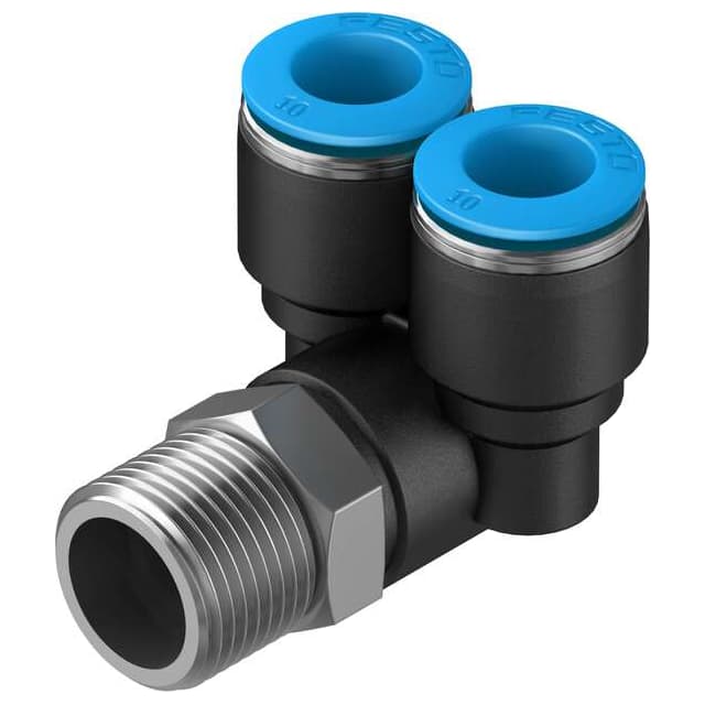 QSYL-3/8-10 PUSH-IN Y-FITTING