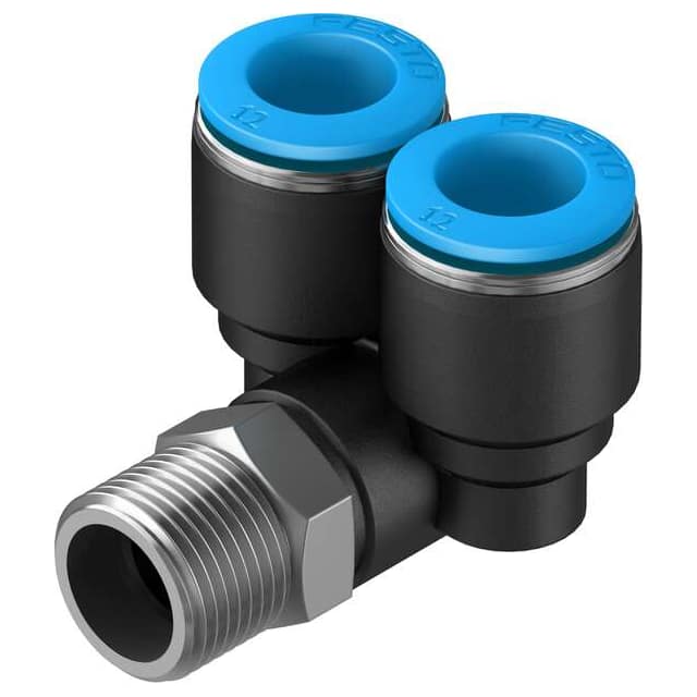 QSYL-3/8-12 PUSH-IN Y-FITTING