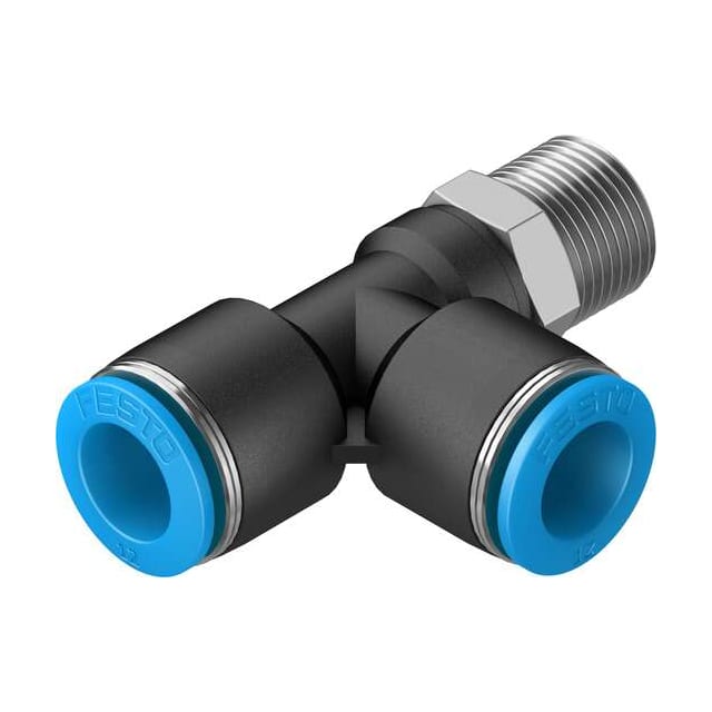 QSTL-3/8-12 PUSH-IN T-FITTING