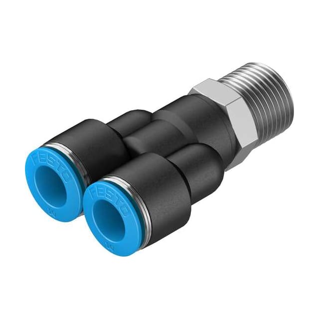 QSY-3/8-10 PUSH-IN Y-FITTING