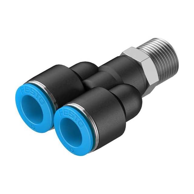 QSY-3/8-12 PUSH-IN Y-FITTING