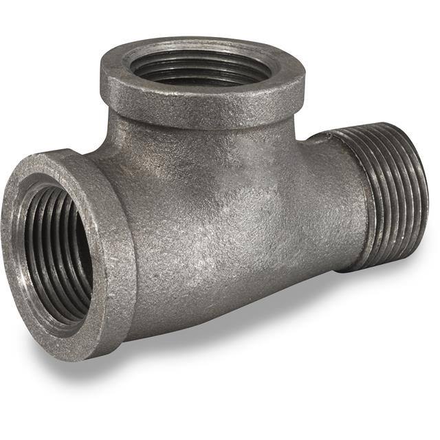 AH9651 Pipe Fittings - Black-Coated Mal