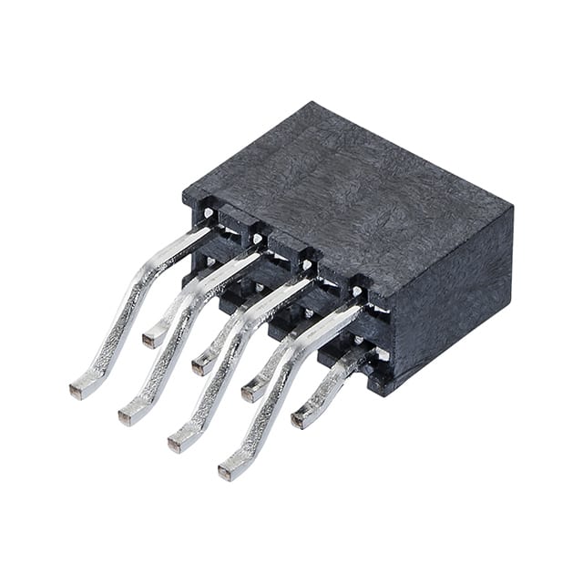 M22-6550442R CONN RCPT 8P 0.079 GOLD SMD R/A