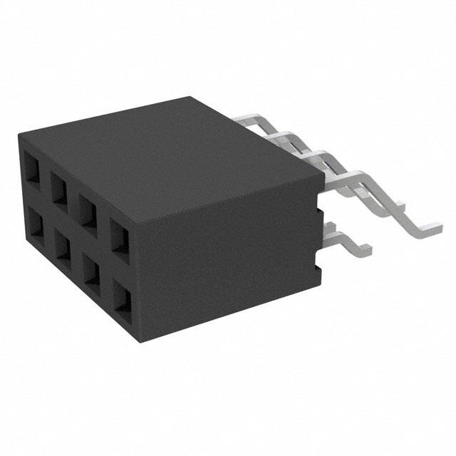 M20-7920442R CONN RCPT 8POS 0.1 GOLD SMD R/A