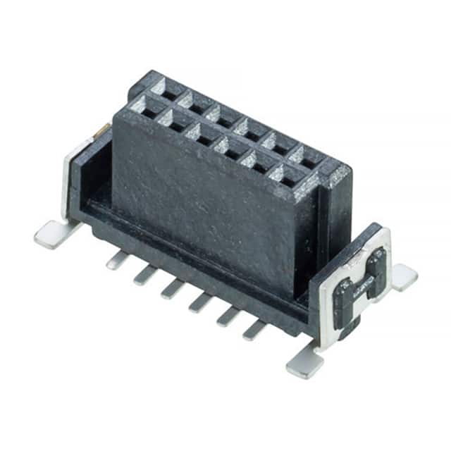 M55-6001242R CONN RCPT 12POS 0.05 GOLD SMD