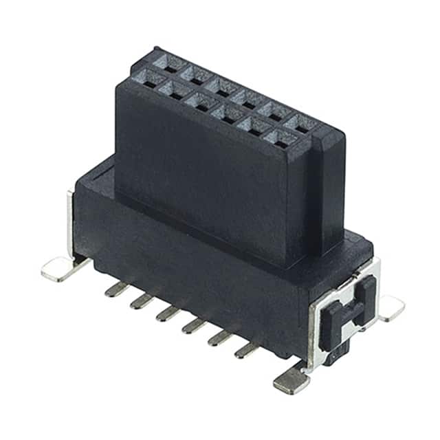 M55-6011242R CONN RCPT 12POS 0.05 GOLD SMD