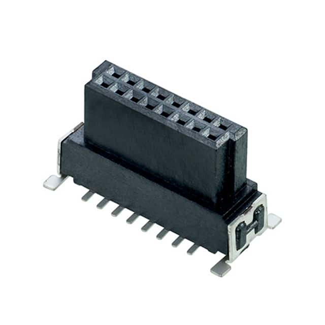 M55-6011642R CONN RCPT 16POS 0.05 GOLD SMD