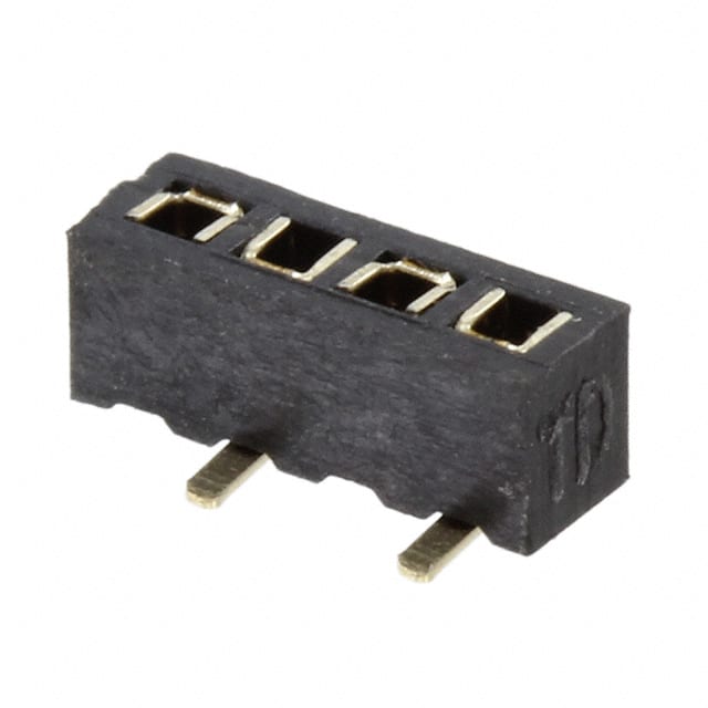 M50-3130445 CONN RCPT 4POS 0.05 GOLD SMD