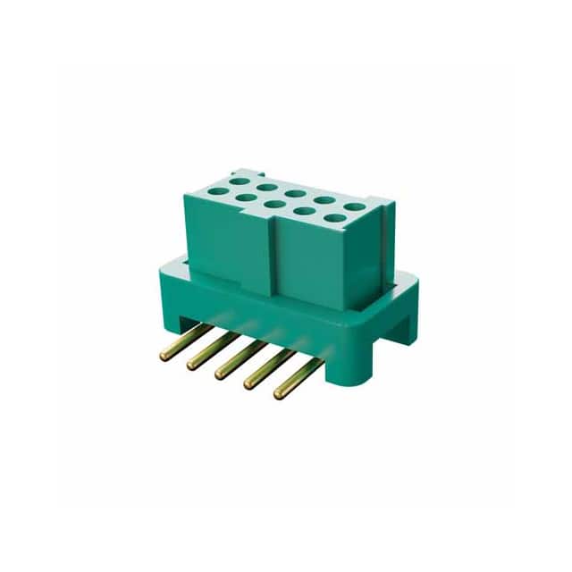 G125-FS11005L0R CONN RCPT 10POS 0.049 GOLD SMD