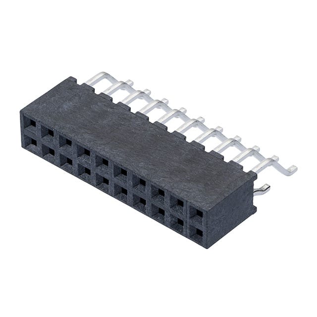 M22-6551042R CONN RCPT 20P 0.079 GOLD SMD R/A