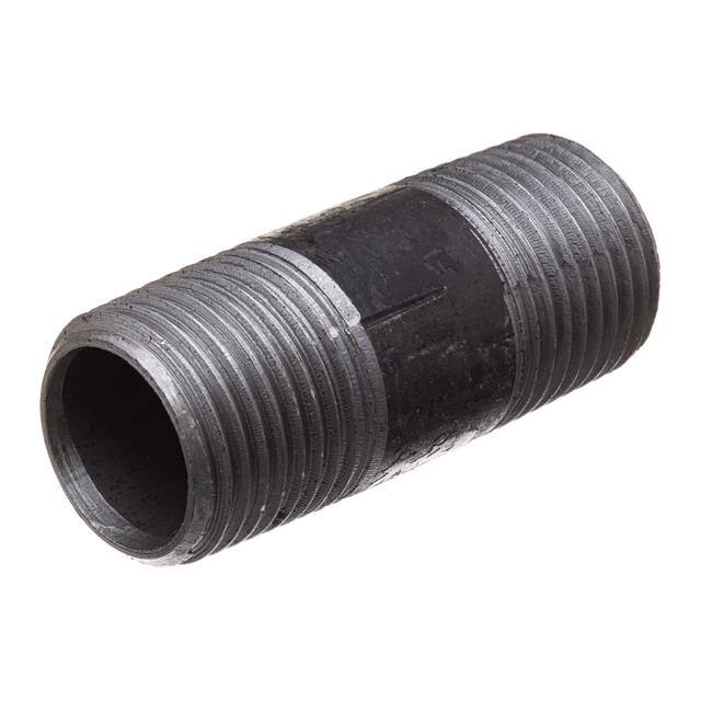 ZUSA-PF-17036 Pipe Nipple - Black-Coated Steel