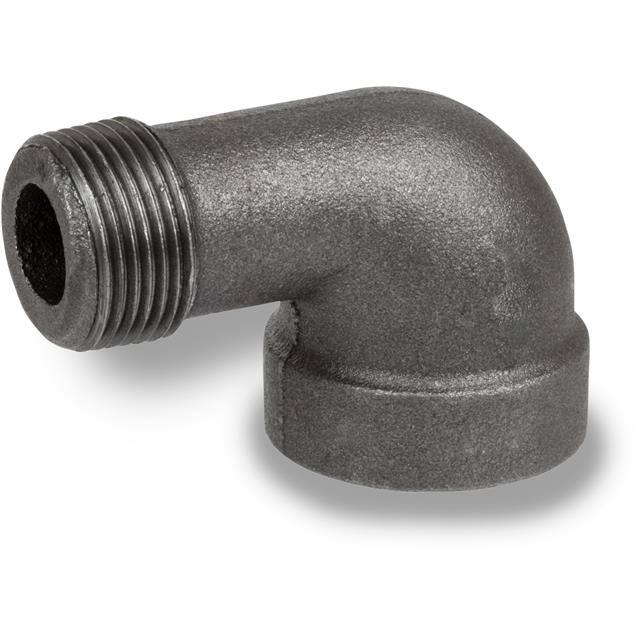 AH9807 Pipe Fittings - Black-Coated Mal