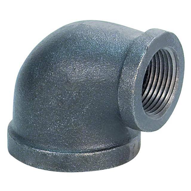 AH9636 Pipe Fittings - Black-Coated Mal