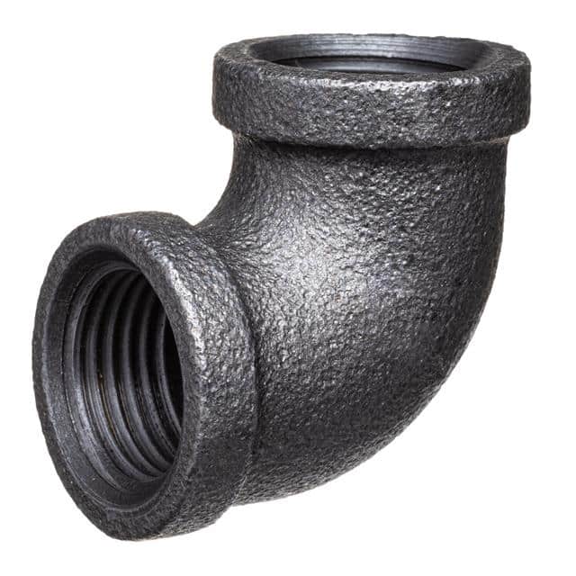 AH9617 Pipe Fittings - Black-Coated Mal