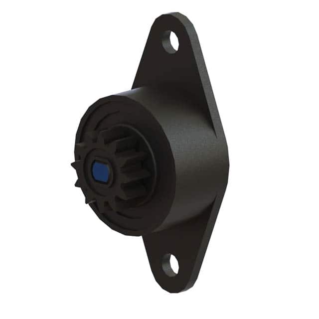 RFRT-D2-102-G2 DAMPER ROTARY SNAP IN BLK