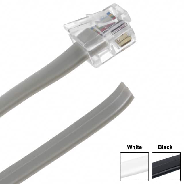H3661R-14 CABLE MOD 6P6C PLUG TO CABLE 14'