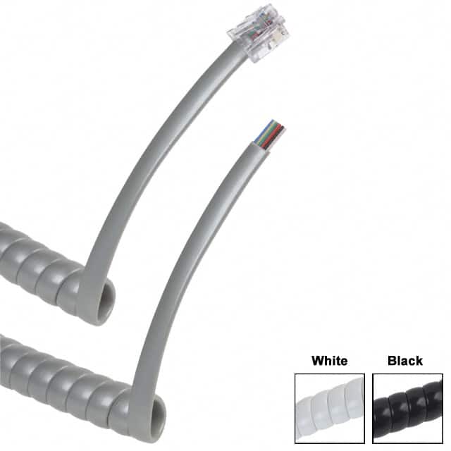 GLF-466-106-522-D CABLE MOD 6P6C PLUG TO CABLE 10'