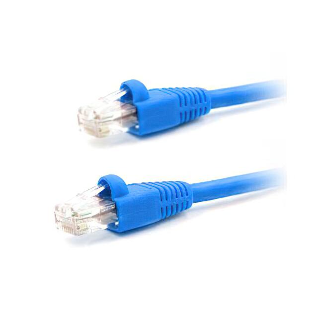 CAT6A-BLUE-10FT CABLE MOD 8P8C PLUG TO PLUG 10'