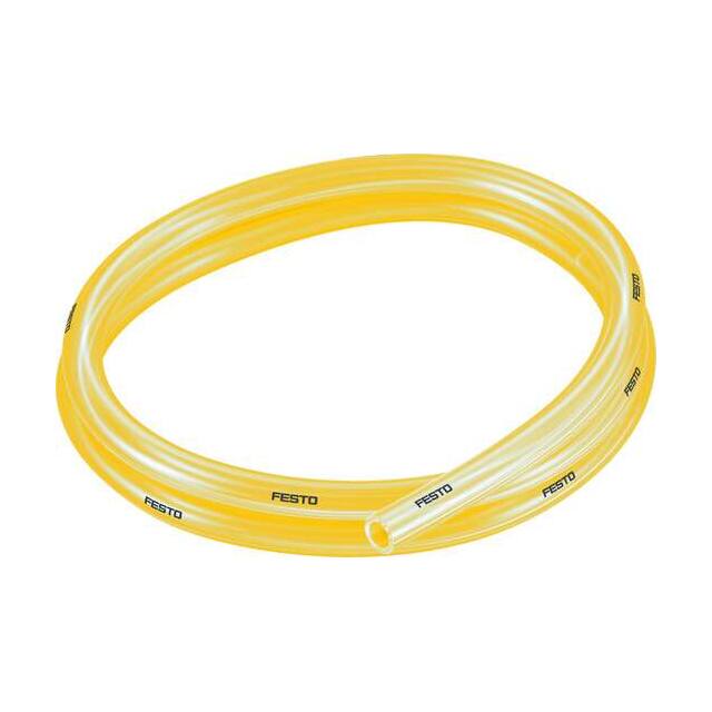 PUN-H-12X2-TGE TUBING YELLOW PLASTIC 12MM 50M
