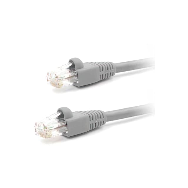 CAT6-GRAY-100FT CABLE MOD 8P8C PLUG TO PLUG 100'
