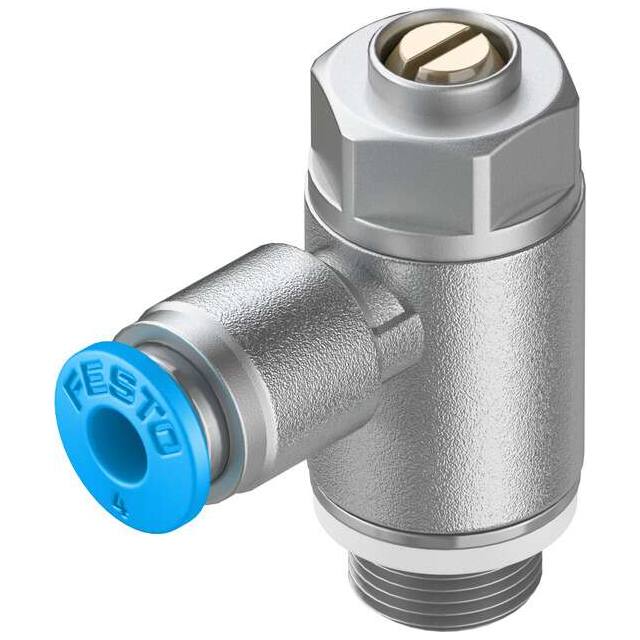 GRLA-1/8-QS-4-D ONE-WAY FLOW CONTROL VALVE