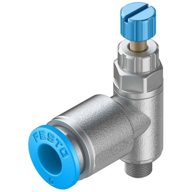 GRLA-M5-QS-6-RS-D ONE-WAY FLOW CONTROL VALVE
