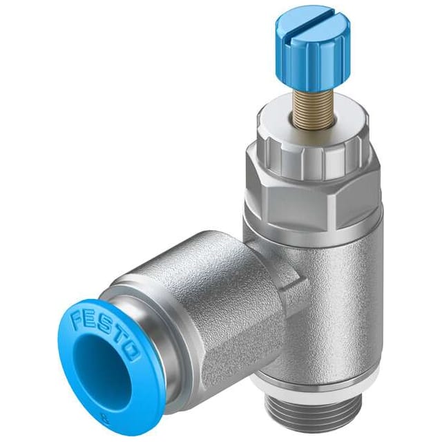 GRLA-1/8-QS-8-RS-D ONE-WAY FLOW CONTROL VALVE